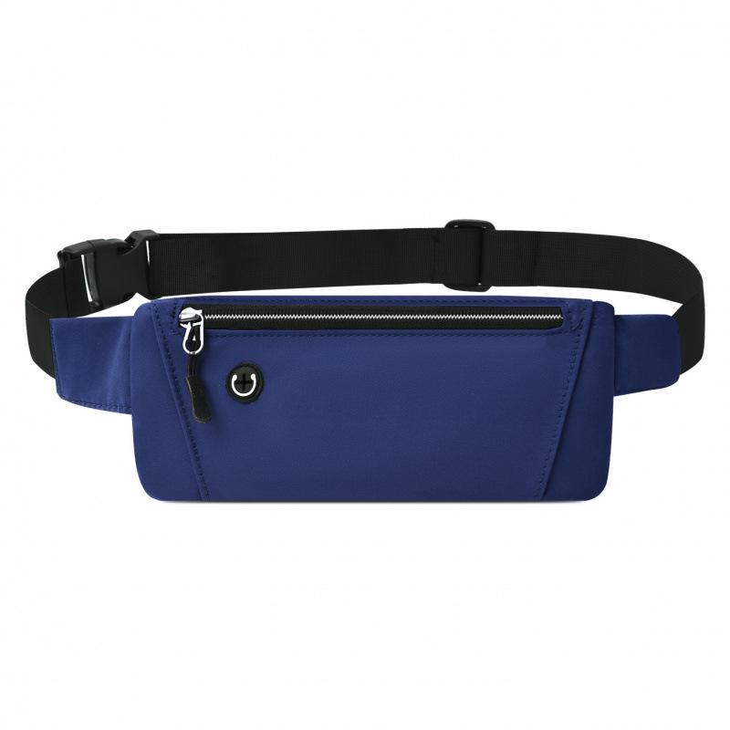 Многофункциональная водонепроницаемая поясная сумка для бега для мужчин и женщин - Эластичный и незаметный дизайн для фитнеса и марафона.