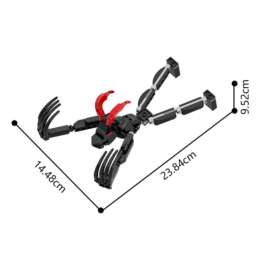 MOC Игра Robloxes Грейс Фигурка Модель Строительные Блоки Сущности Бульдозер Слайт Галерея Элкман Монстр Кукла Кирпичики Игрушка Подарок