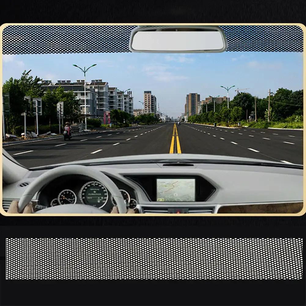 150 см x 20 см ПВХ наклейки на лобовое стекло автомобиля анти-УФ наклейки на окна для боковых блоков лобового стекла автомобиля защитная пленка