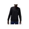 Jordan As M J Ess Winter Long Sleeve Top Solid Logo Crew Neck Sports T-Shirt Men Tops Black DV1586-010