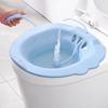 Удобная сидячая ванночка для унитаза - Портативный тазик для подмываний для женщин