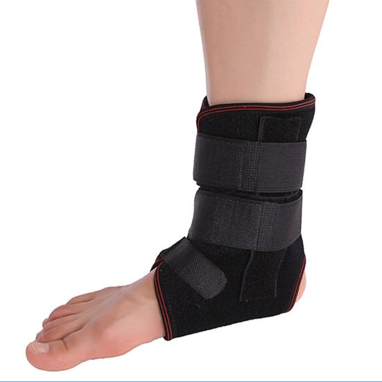 Бандаж на лодыжку, регулируемая застежка, ленточная конструкция, дышащая поддержка лодыжки, облегчение тендинита ахиллова сухожилия при растяжении связок лодыжки