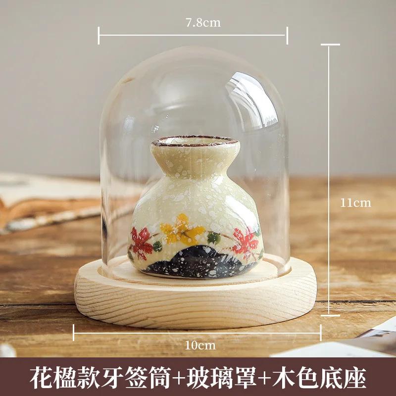 Персонализированная коробка для зубочисток, бытовая легкая, роскошная, керамическая подставка для зубочисток, креативная, для гостиничного обслуживания, коммерческого использования, емкость для ватных палочек