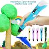 Printing Pen Filament 3D Painting Pen with LED Display Kids DIY 3D
