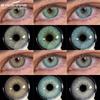 1 Pair Yearly Colored Contact Lenses for Eyes Natural Eye Gray Contacts Blue Eye Lenses Brown Lenses Fashion Green Lens