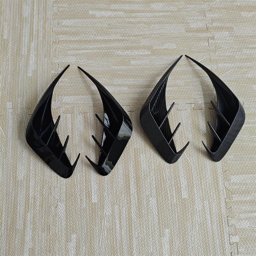 Rear Bumper Lip Spoiler For BMW 3 Series G20 M-Sport 320e 330e 318i 320i 325i 330i 340i 2019-2025 ABS Air Vent Outlet Cover Trim