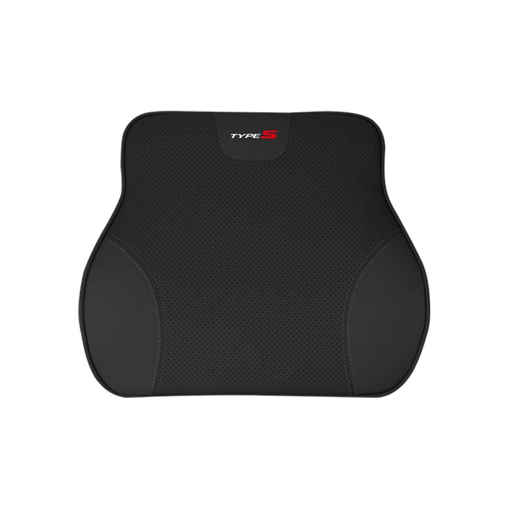 LUP1 Car Seat Back Neck Pillow Waist Support Cushion Pad Headrest For Honda Civic Accord City CRV Jade Fit Odyssey Hybrid Accessories