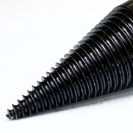 Бытовое сверло для разделения бревен 32/42 мм, рифленая противоскользящая конструкция, износостойкость, мощность