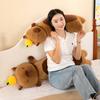 New Capi Bala Pillow Plush Toy Creative Capybara Long Cloth Doll Birthday Gift