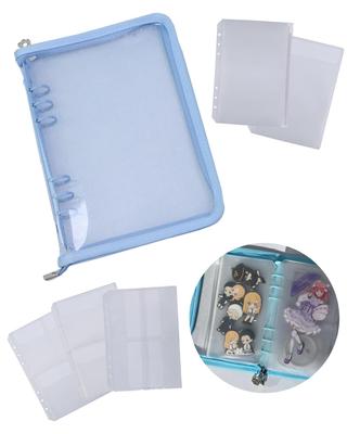 GrooveM Axta Case Axta Case Storage Instax Album Instax Book Collect Refill File Otaku Goods Carrying Portable Otaku Goods Book (A5, Серый)