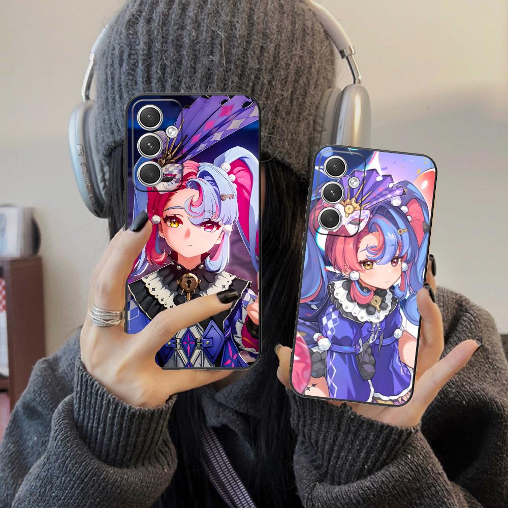 Чехол для телефона Wuthering Waves Roccia для Samsung Galaxy S26 S25 S24 S23 S22 S21 S20 Note20 Plus FE Ultra Цветная крышка для мобильных телефонов