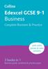 The Edexcel GCSE 9-1 Business Complete Revision and Practice : Ideal for Home Learning, 2024 and 2025 Exams Book