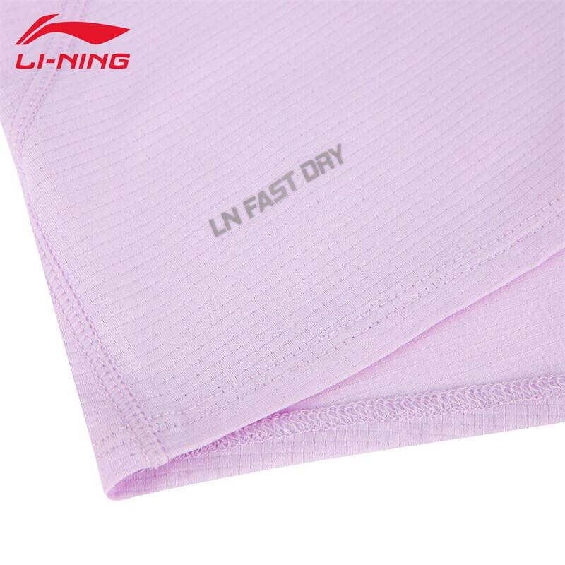 Li-Ning 2026 Женская футболка с коротким рукавом для бега и комфорта ATSW414