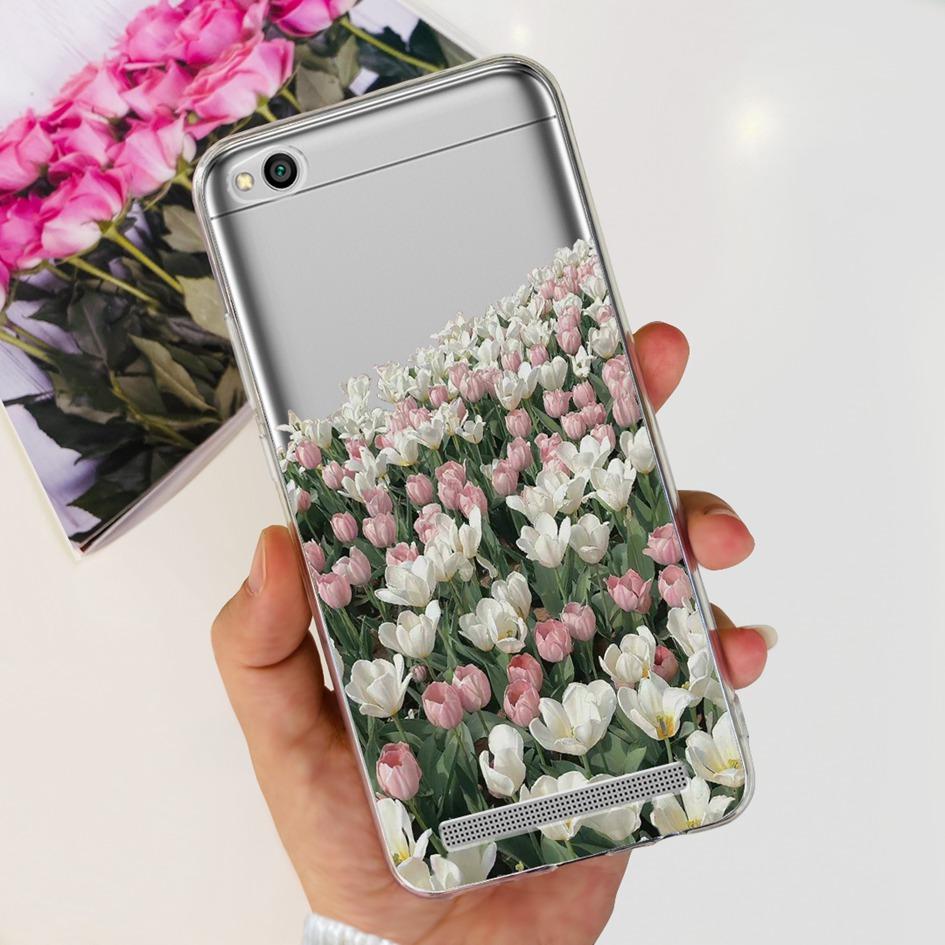 For Xiaomi Redmi 4A Case Fashion Butterfly Transparent Silicone Soft Cover For Xiaomi Redmi 5A Funda Redmi5A Redmi4A Phone Cases