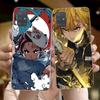 Чехол для телефона Anime Demon Slayer для Huawei P50 P40 P30 Pro Mate 40 30 Pro Nova 8 8i Y7P Honor Прозрачный чехол для телефона