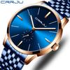 CRRJU-2166 Steel Strap Men's Watch Stainless Steel Fashion Steel Strap Men's Watch