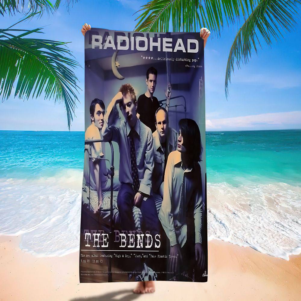 1 шт. мягкое полотенце для ванны R-Radioheades из микрофибры, мягкое, хорошо впитывающее влагу, дышащее, для девочек, детей, декоративное, с мультяшным рисунком, пляжное полотенце