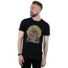 Star Wars Mens The Mandalorian Distressed Warrior T-Shirt