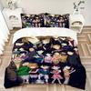 Detective Conan Characters Print 3Pcs Bedding Setduvet Cover With 2 Bedropillowcase Home Birthday Gift