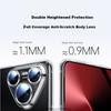 Shockproof Phone Case for Huawei Pura80, Fully Transparent Ultra-Thin Bare Feel Anti-Fingerprint Lens Full Protection Breathable Soft