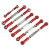 RC Car Tie Rods Full Set Aluminium Alloy Steel Turnbuckles for Traxxas SLASH 1 10 Short Course Upgrade Parts Red