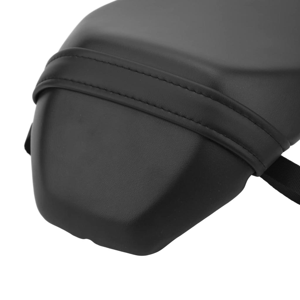 Qiilu Motorcycle Pillion Seat Motorcycle Rear Pillion Seat Cushion Pressure Relief Comfort Passenger Pad Replacement for 900 Pad,