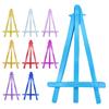5 шт. Треугольный мольберт мини-стенд детский художественный дисплей маленький мольберт для рисования с яркими цветами