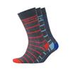 Money Mens Striped Socks (Pack of 3)