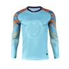 Football goalkeeper jersey set Men's adult long-sleeved sponge pads Game training goalkeeper jersey Spot wholesale