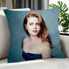 Actress Amy Adams Cushion Cover Cushion Cover Set 4Pcs 50X50 45X45 40X40 Pillowcase Decorative Sofa Home Decor