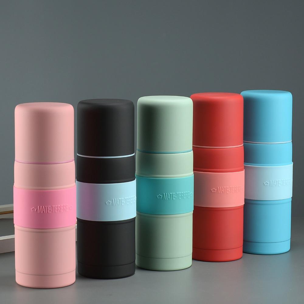 with Filter Straw Yerba Mate Thermos Cup 700/500ml Vacuum Flask Durable Insulated Bottle Office