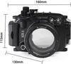 Sea frogs Canon G7X Mark II Underwater Housing Camera Diving Waterproof Housing Case 40m/130ft