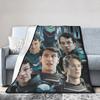 Vigilante Peacemaker Quotes Blanket Warm Cozy Fluffy  Throw Blankets for Couch 50x60 Inch Multiple Sizes Plush Thin Quilt