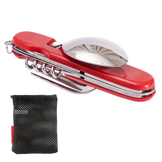 1 шт./ 1 набор Складная ловилка Термостойкая Съемная Защита от ожогов Нержавеющая сталь Многофункциональная Складная вилка