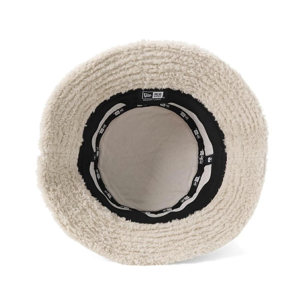 [New Era] Hat Bucket Mink Fleece Boa Light Beige ML BUCKET01 MINK FLEECE SOLID BGE