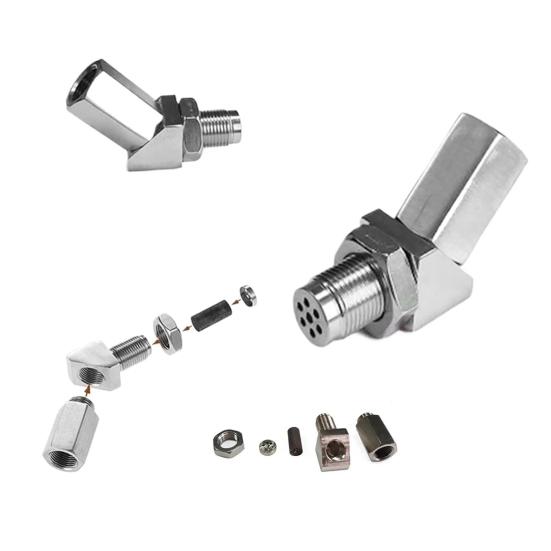 Универсальный удлинитель датчика 0/45/90 градусов Мини-разъем каталитического нейтрализатора для герметичного соединения двигателя