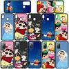 Чехол для iPhone 16 15 Xiaomi Redmi Note 14 13 12 11 Pro Max X 8 16e Samsung Galaxy S25 S24 S23 Moto OPPO Huawei Crayon Shin Chan Shinchan Чехол для телефона