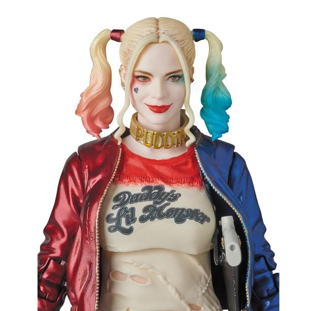 Фигурка MAFEX HARLEY QUINN окрашенная "ОТРЯД САМОУБИЙЦ" немасштабная ABS&ATBC-ПВХ