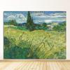 Posters and Prints Wall Picture for Living Room Harvest At La Crau by Van Gogh Landscape Oil Painting Reproductions On Canvas