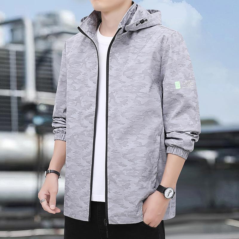 Мужская куртка куртка повседневная камуфляжная большого размера весна и осень спортивный тренчкот