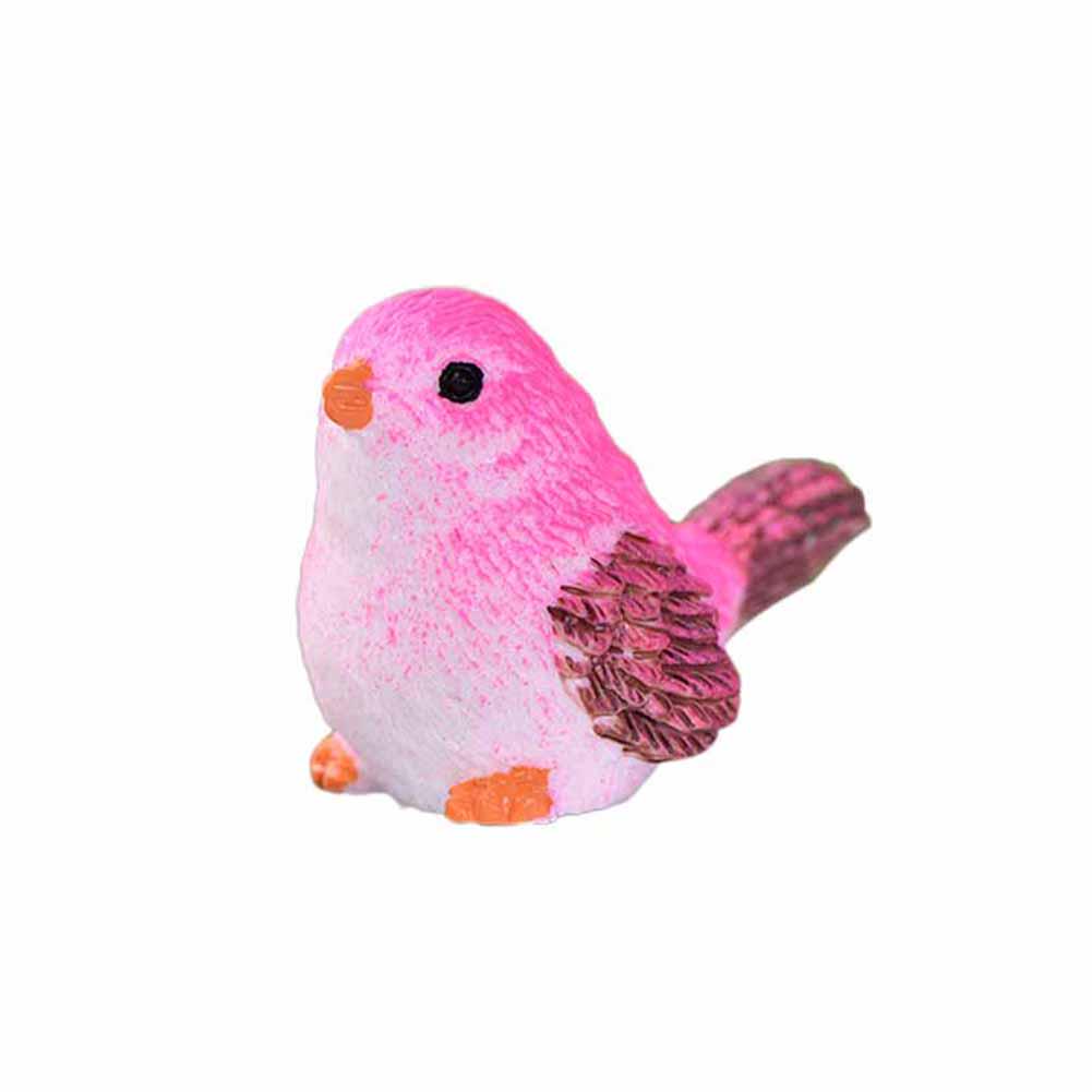 Bird Animal Mini Figurine Cute Simulation Model DIY Landscape Garden Ornament