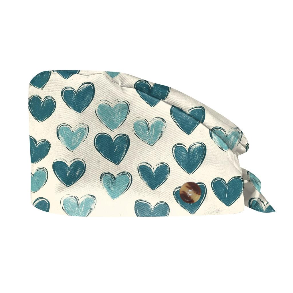 Модная шляпа с принтом ко Дню святого Валентина, повседневная, стираная, кепка-мешок