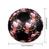 Heart Indoor Soccer Ball Colorful Machine Stitched PVC Size 5 Team Training Competition Ready Durable High-Bounce Cool Sports Gift