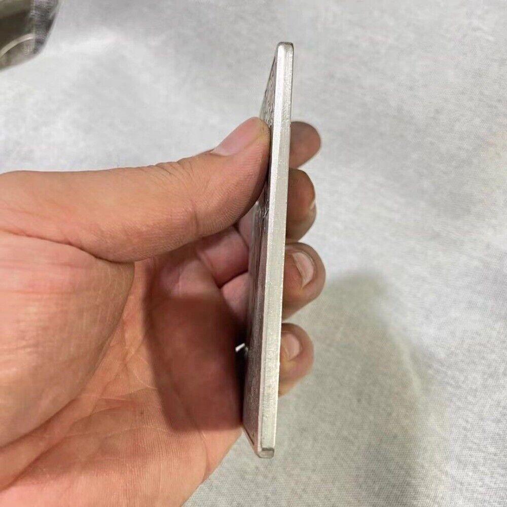 China Exquisite Tibet Silver Carving Zodiac Cattle Pendant Waist Tag