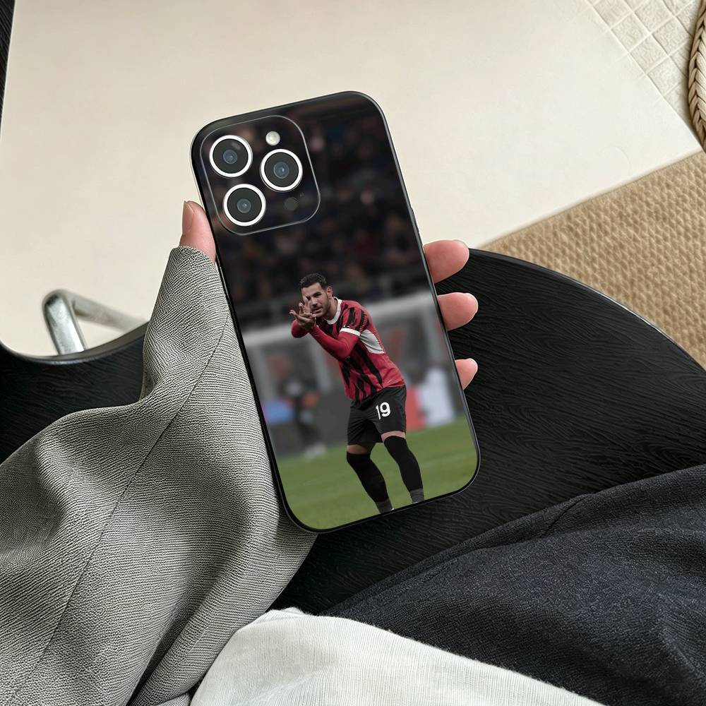 Чехол для телефона Santiago Gimenez для iPhone 17, 16, 15, 14, 13, 12, 11 Plus, Pro Max, Другие Мягкий Черный Чехол