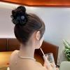 Женские стразы Солнечные цветы Крест Зажим для волос Элегантный зажим для волос Хвост Зажим-краб для волос Аксессуары для волос для девочек