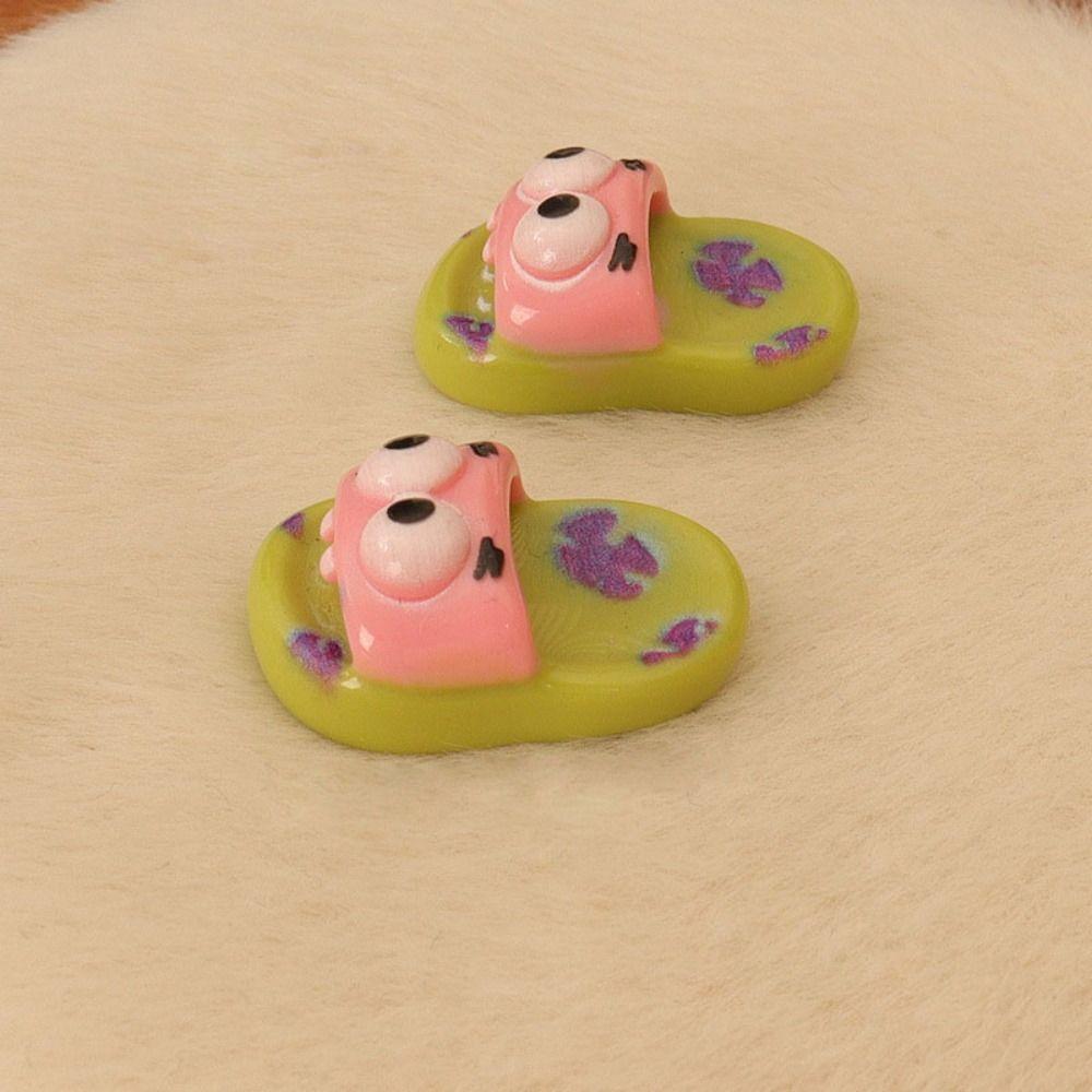 Мини-туфли своими руками Миниатюрная еда Игра Имитация Модель Мини Повседневные сандалии Дети