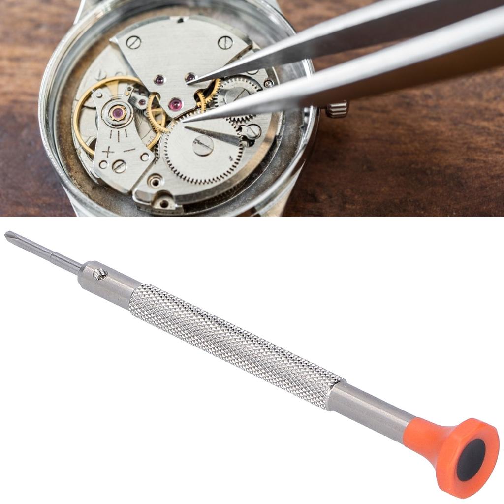 Stainless Steel Cross Screwdriver Portable Watch Repairing Screwdriver Watch Repair Tools1.8mm /