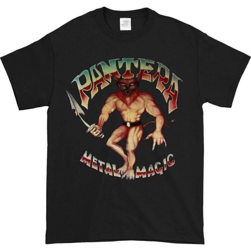 Черная футболка унисекс Pantera Metal Magic