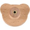 Wooden Drawer Knob Single Hole Design Door Handle Cute Cupboard Knob  Home
